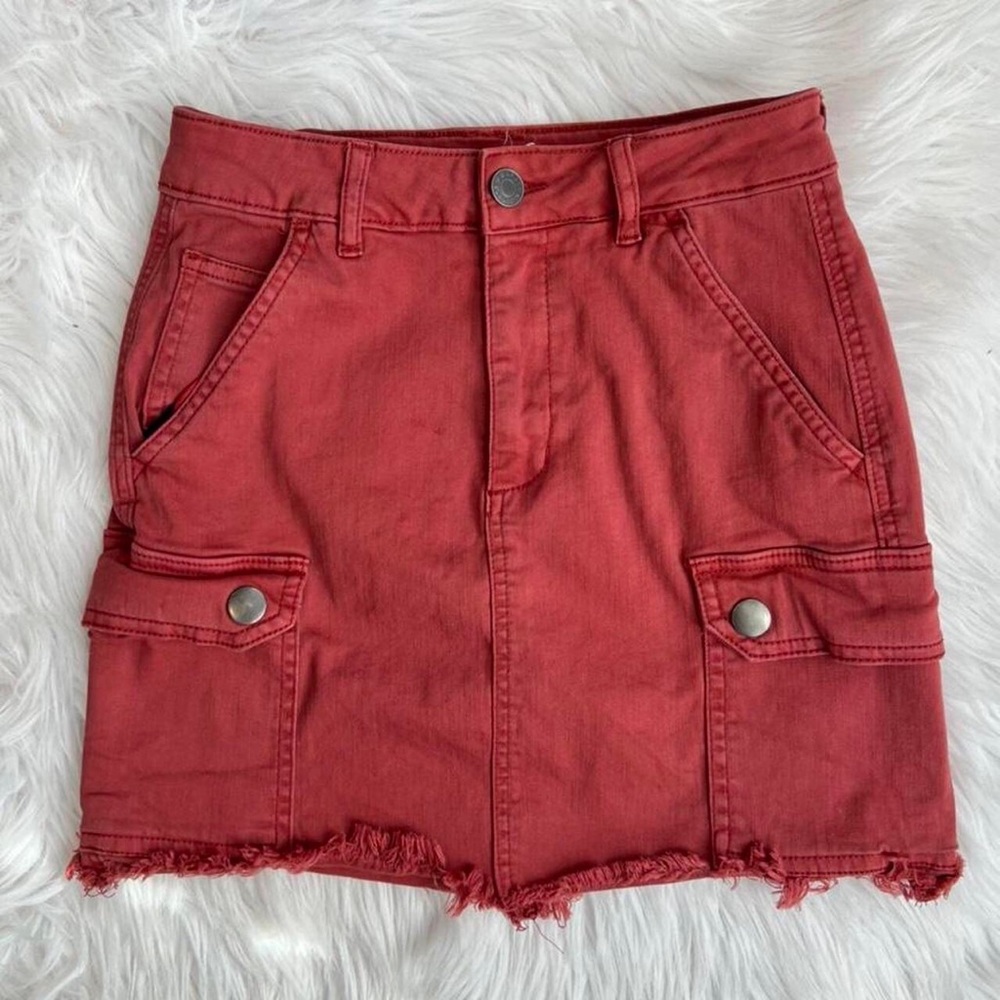 Garage Cargo Mini Skirt